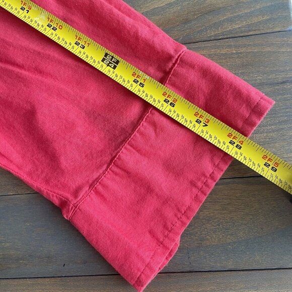 Natural Life Hot Pink Oversized Button-Down Collared Lagenlook Women Size M (Y5) - Picture 10 of 13